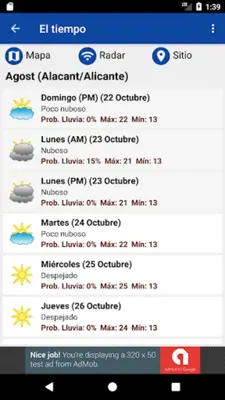 Noticias, el tiempo y más android App screenshot 3