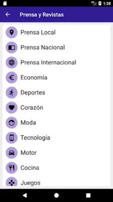 Noticias, el tiempo y más android App screenshot 4